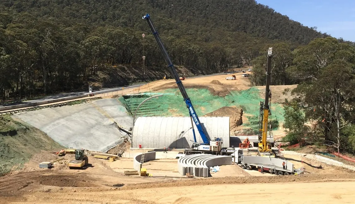 Forty Bends 1 1138 x 655 Site of the Great Western Highway Upgrade – Hartley Valley to Forty Bends project, Heavy Construction Solutions