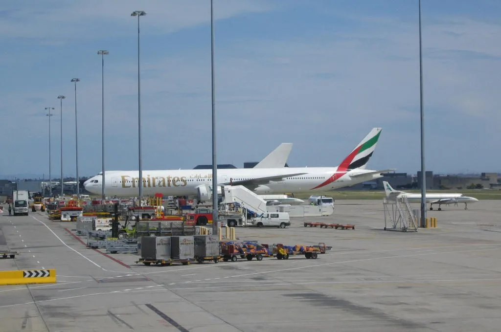 Southern Apron Expansion Melbourne Airport Aircraft parking apron at Melbourne Airport